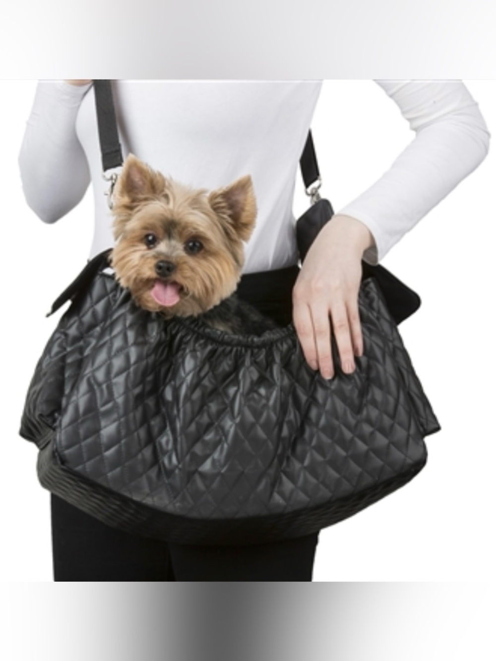 Petote Gigi Sling Bag - Quilted Black